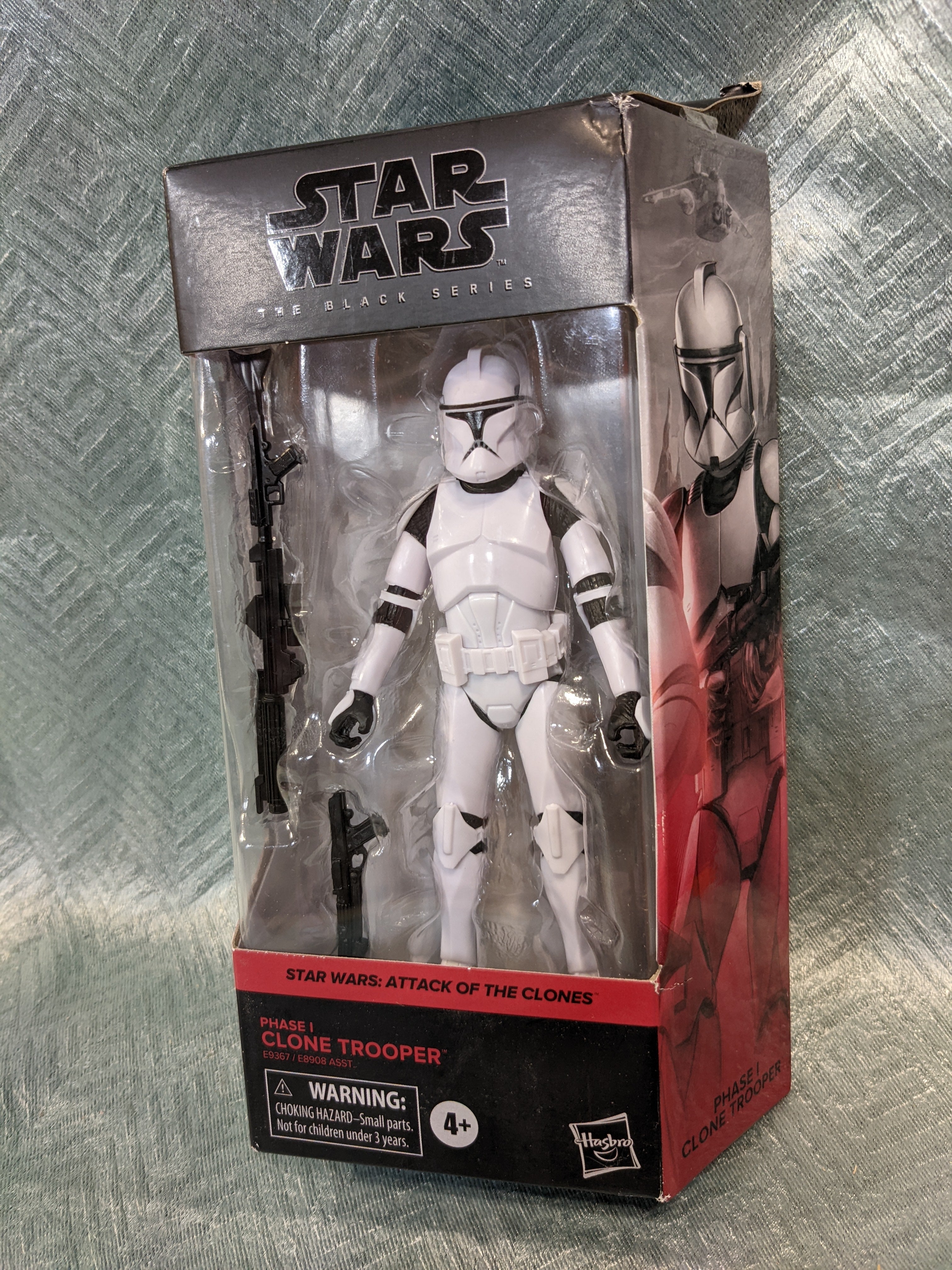 Star Wars The Black Series Phase I Clone Trooper Toy 6-Inch Scale The Clone Wars Collectible Action Figure, Kids Ages 4 and Up,E9367 (7571543818478)